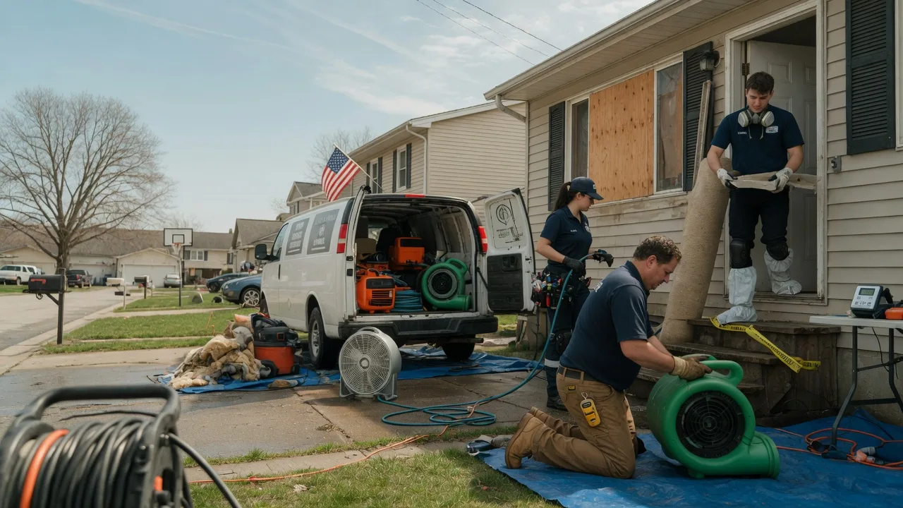 Water Damage Restoration in Jamestown, MO near me